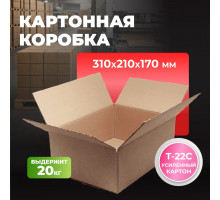 Коробка картонная 310*210*170 Т22С