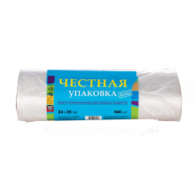 Мешок ПНД 24*35*8мк Честная упаковка 500шт рулон